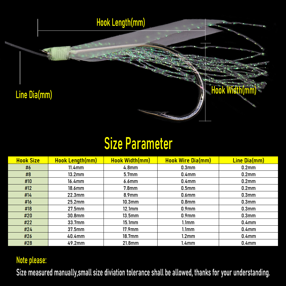 WIFREO 50pc Luminous Simulated - Fishing Hook Circle ulasan dan harga