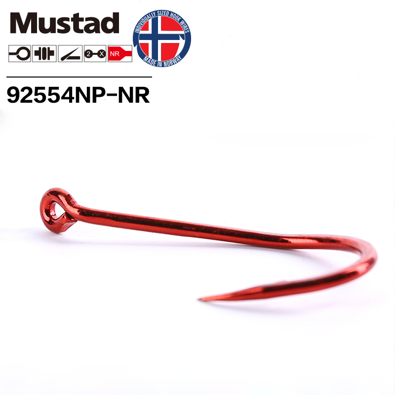 Mustad Big Red 2X SUICIDE High - Fishing Hook Barbless ulasan dan harga